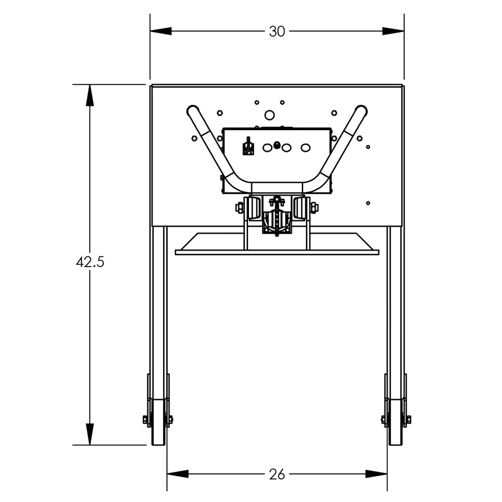 Valley Craft Steel Universal Lifts & Stackers - F88561C1