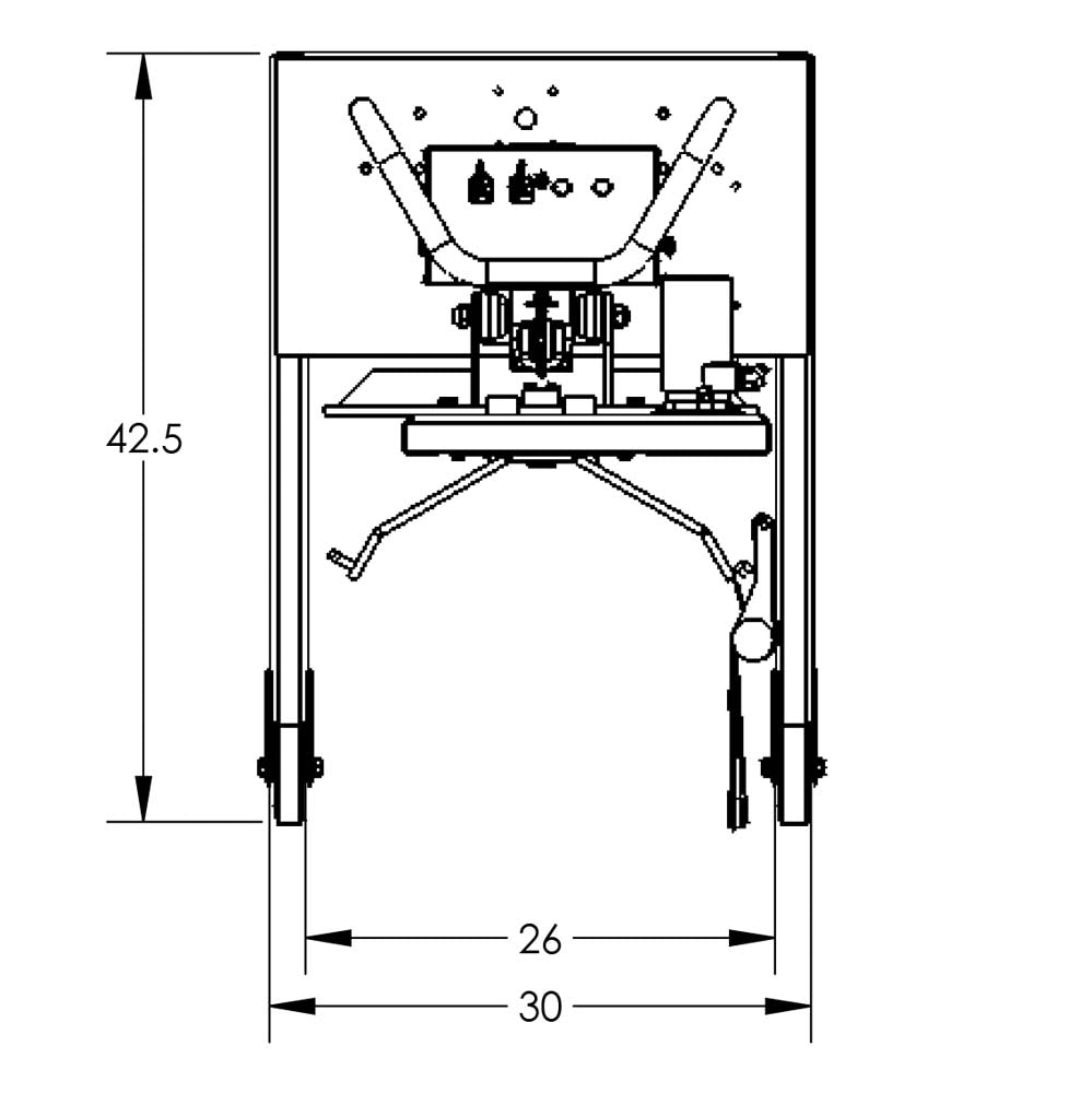 Valley Craft Semi-Powered Drum Lifts and Rotators - F88565C7