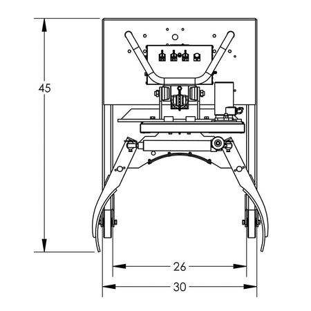 Valley Craft Semi-Powered Drum Lifts and Rotators - F88585C3