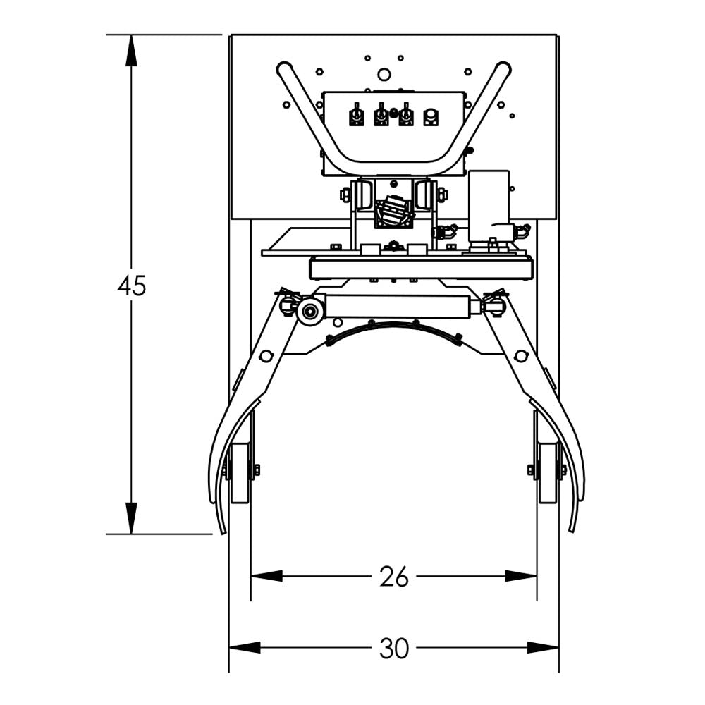 Valley Craft Semi-Powered Drum Lifts and Rotators - F88586C2