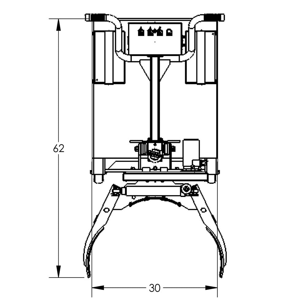 Valley Craft Semi-Powered Drum Lifts and Rotators - F88588C0