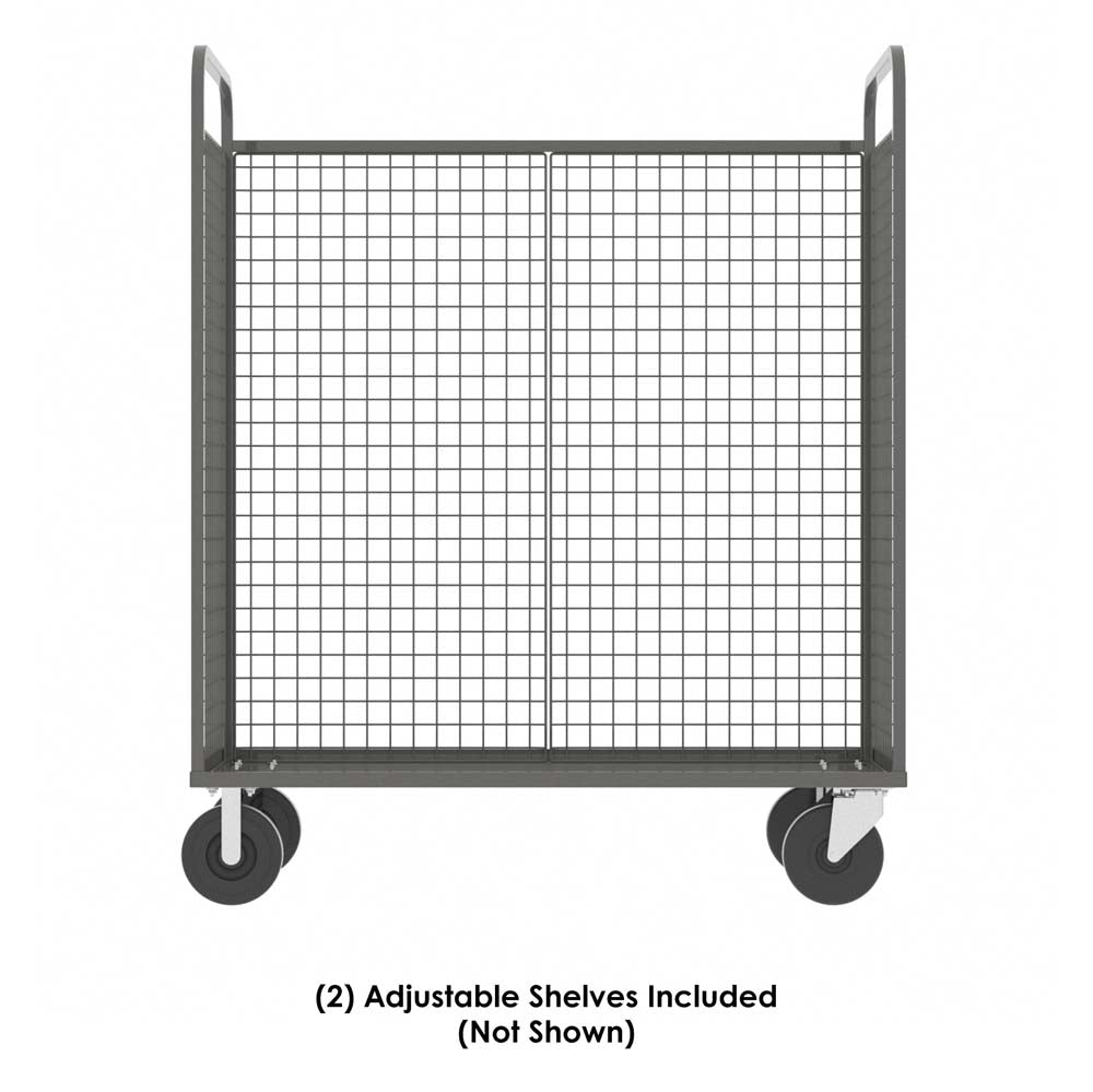 Valley Craft Stock Picking Cage Carts - F89054VCGY