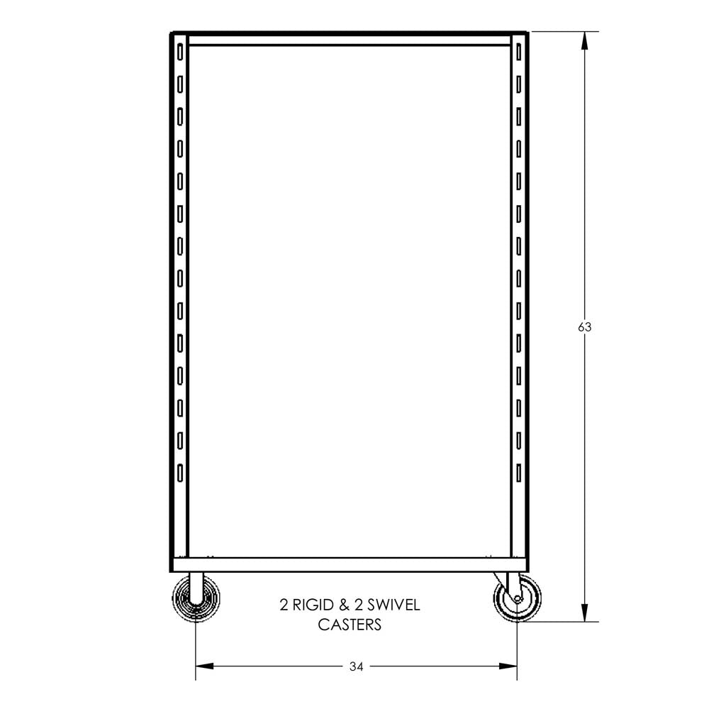 Valley Craft Heavy Duty A-Frame Carts - F89068VCGY