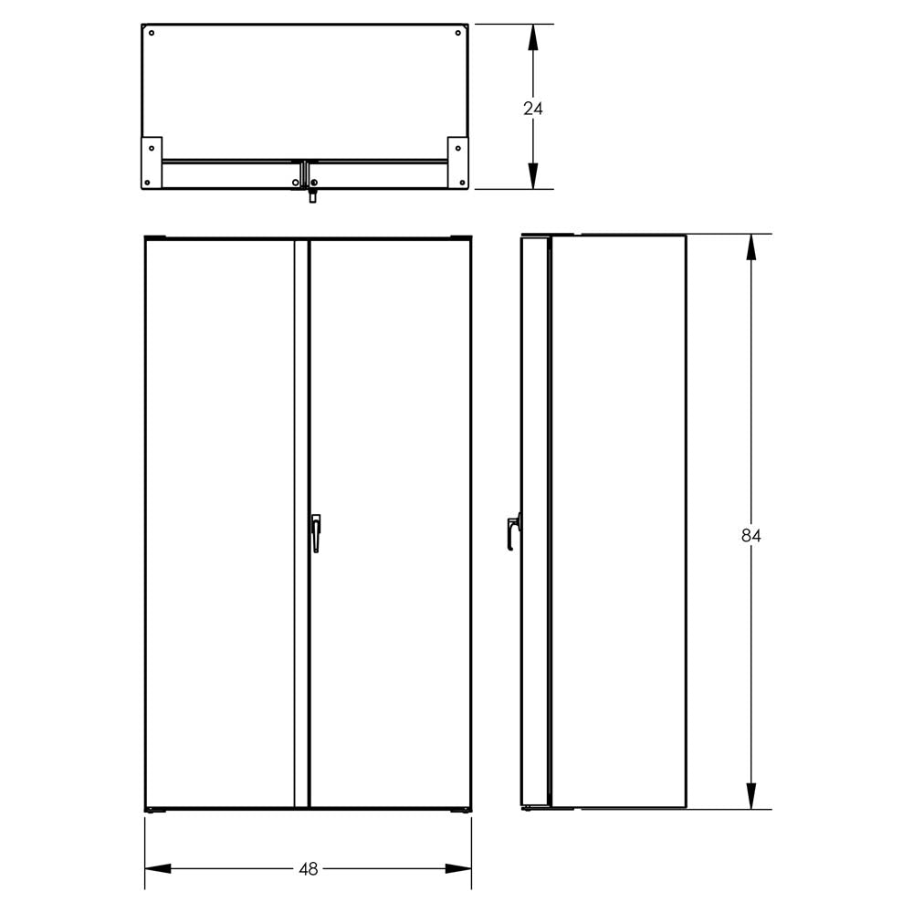 Valley Craft Bin & Shelf Cabinets - F89094