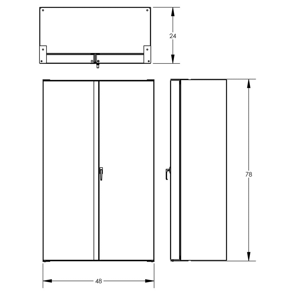 Valley Craft Bin & Shelf Cabinets - F89097