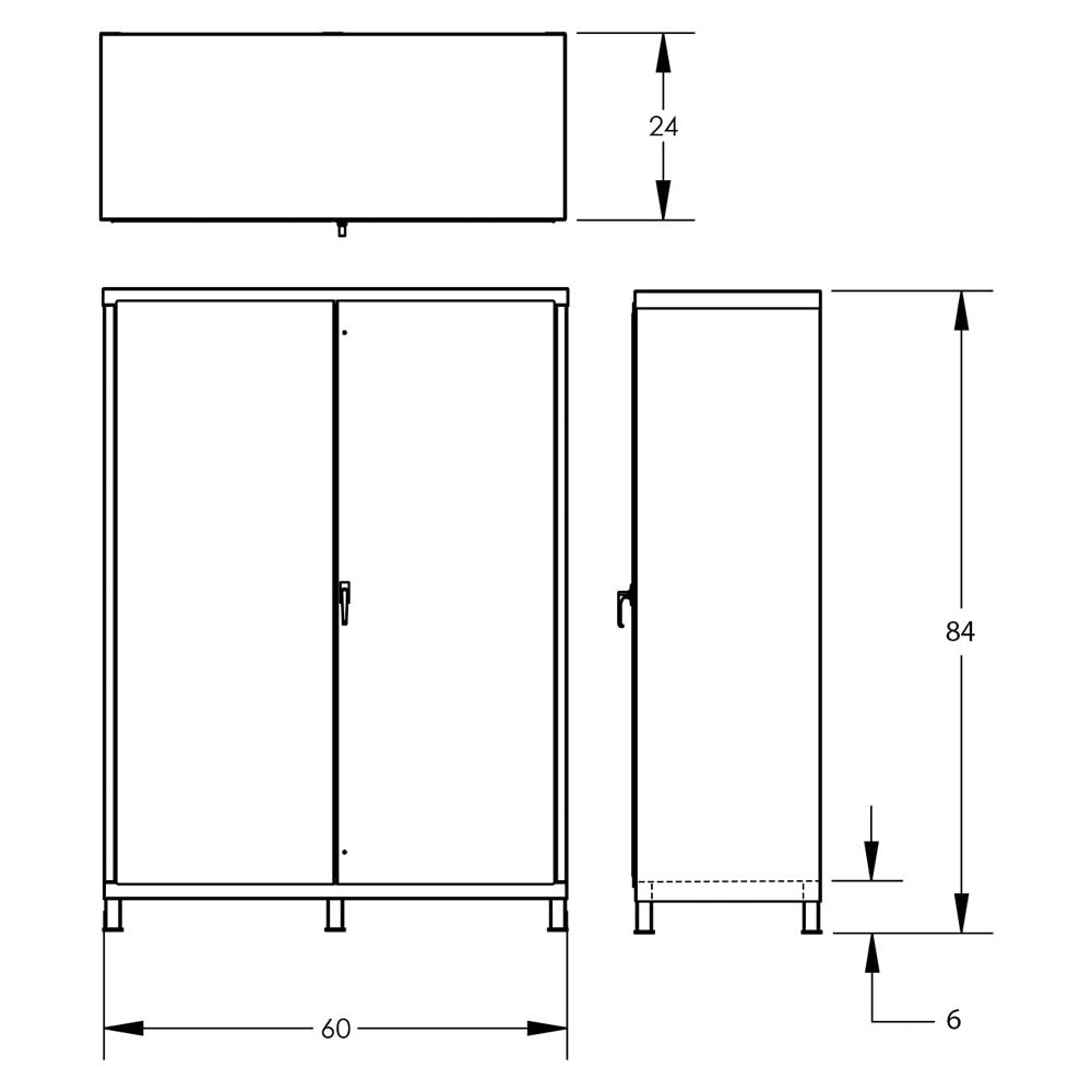 Valley Craft Bin & Shelf Cabinets - F89108