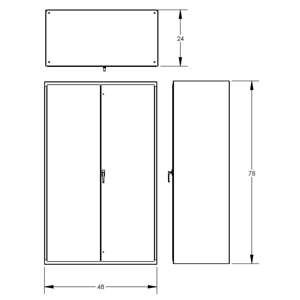 Valley Craft Bin & Shelf Cabinets - F89109