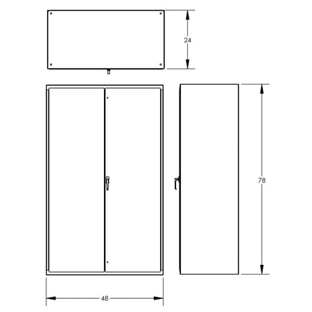 Valley Craft Bin & Shelf Cabinets - F89109