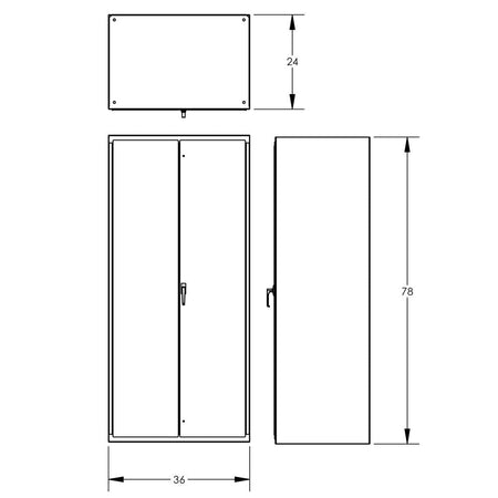 Valley Craft Bin & Shelf Cabinets - F89122