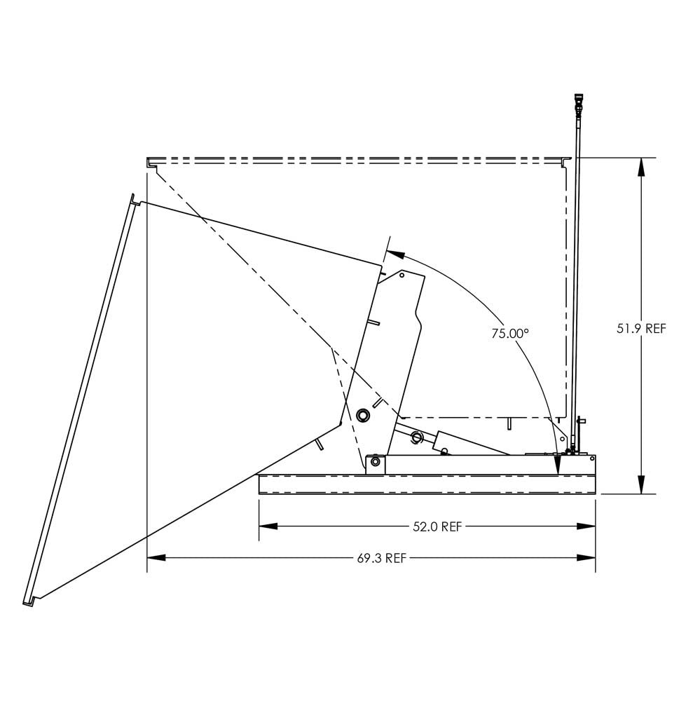 Valley Craft Powered Self-Dumping Hoppers - F89139