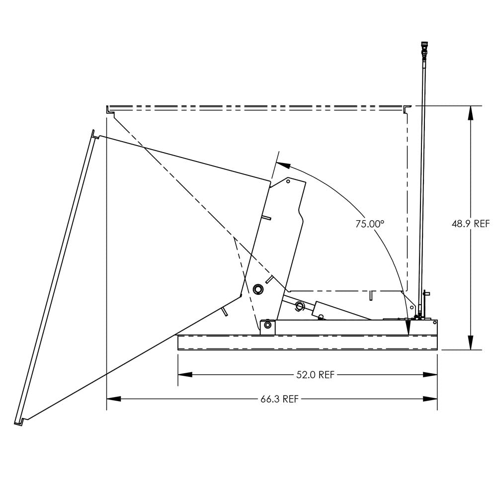 Valley Craft Powered Self-Dumping Hoppers - F89144