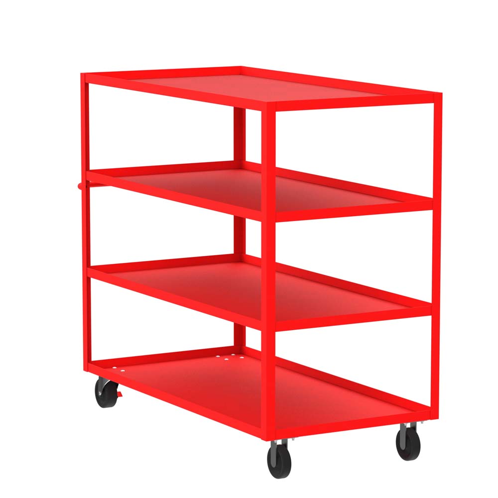 Valley Craft 4-Shelf 12 Gauge Utility Carts - F89168RDPH