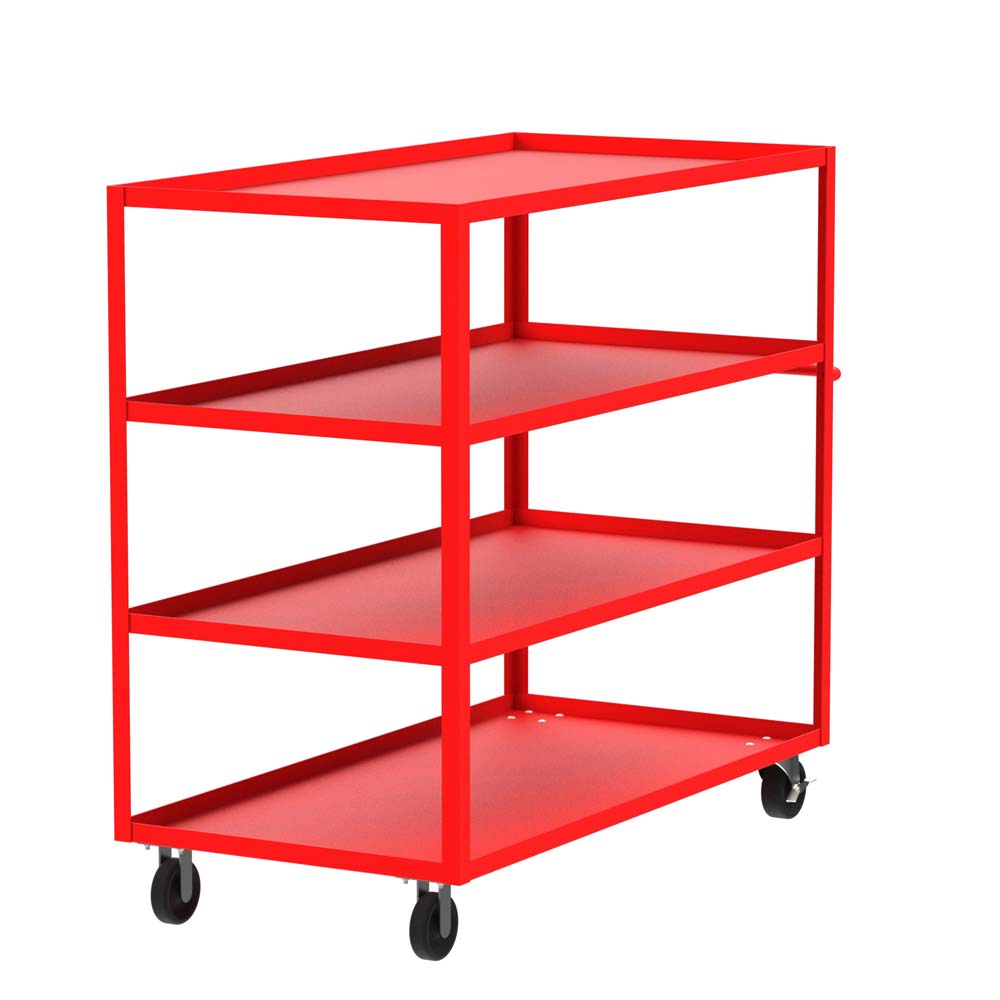 Valley Craft 4-Shelf 12 Gauge Utility Carts - F89168RDPH