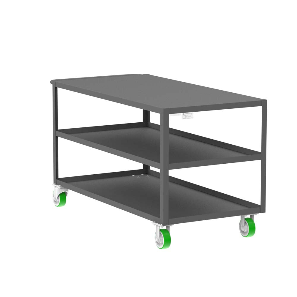 Valley Craft 3-Shelf 12 Gauge Utility Carts - F89173GYPY