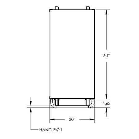 Valley Craft 3-Shelf 12 Gauge Utility Carts - F89173RDPY