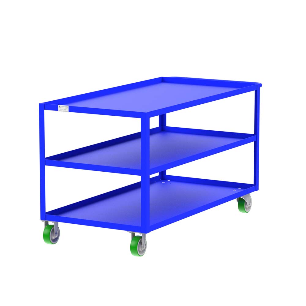 Valley Craft 3-Shelf 12 Gauge Utility Carts - F89174BUPY