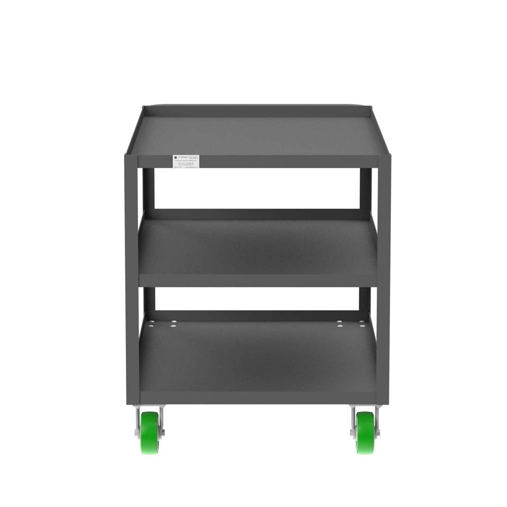 Valley Craft 3-Shelf 12 Gauge Utility Carts - F89176GYPY