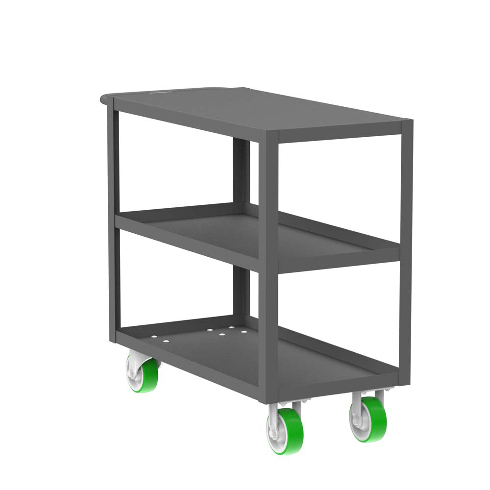 Valley Craft 3-Shelf 12 Gauge Utility Carts - F89177GYPY