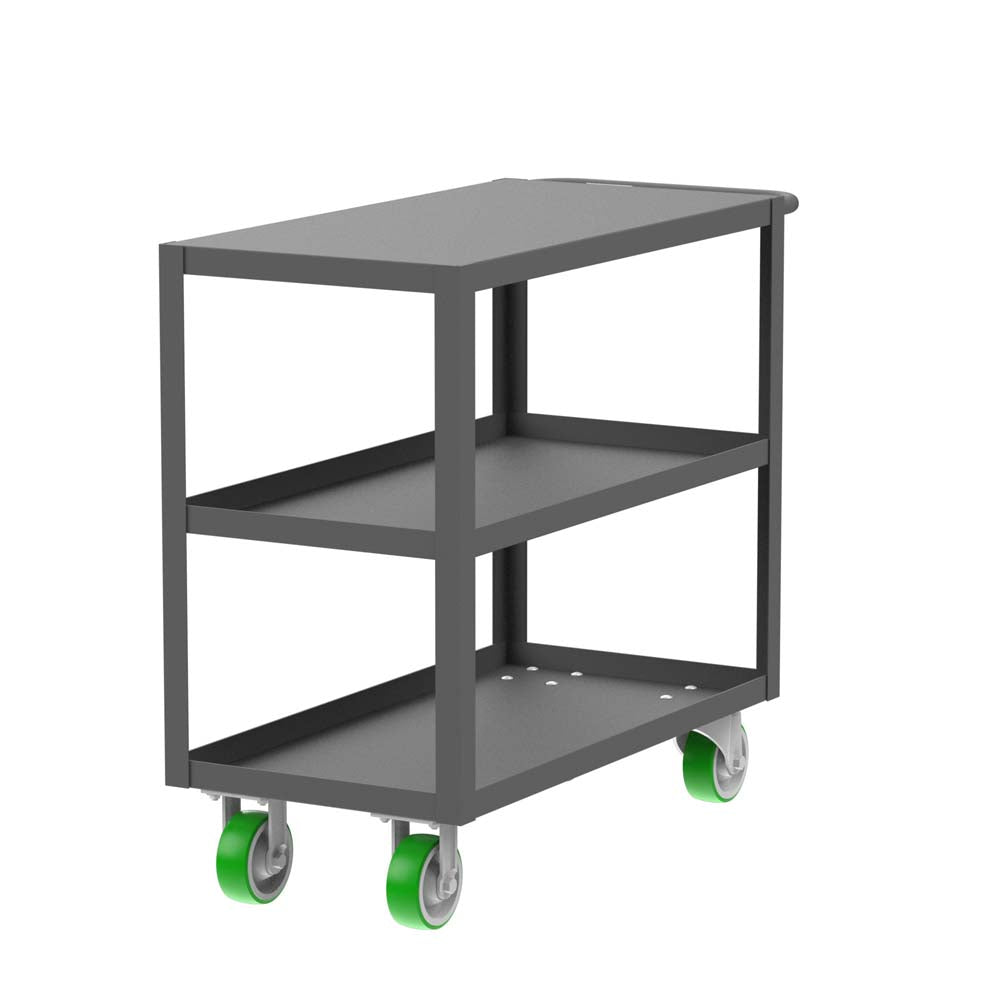 Valley Craft 3-Shelf 12 Gauge Utility Carts - F89177GYPY