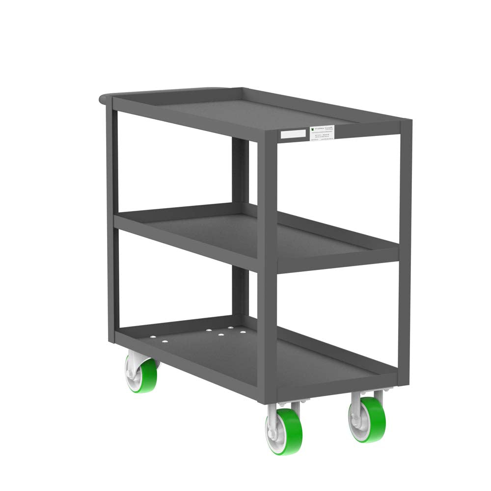 Valley Craft 3-Shelf 12 Gauge Utility Carts - F89178GYPY