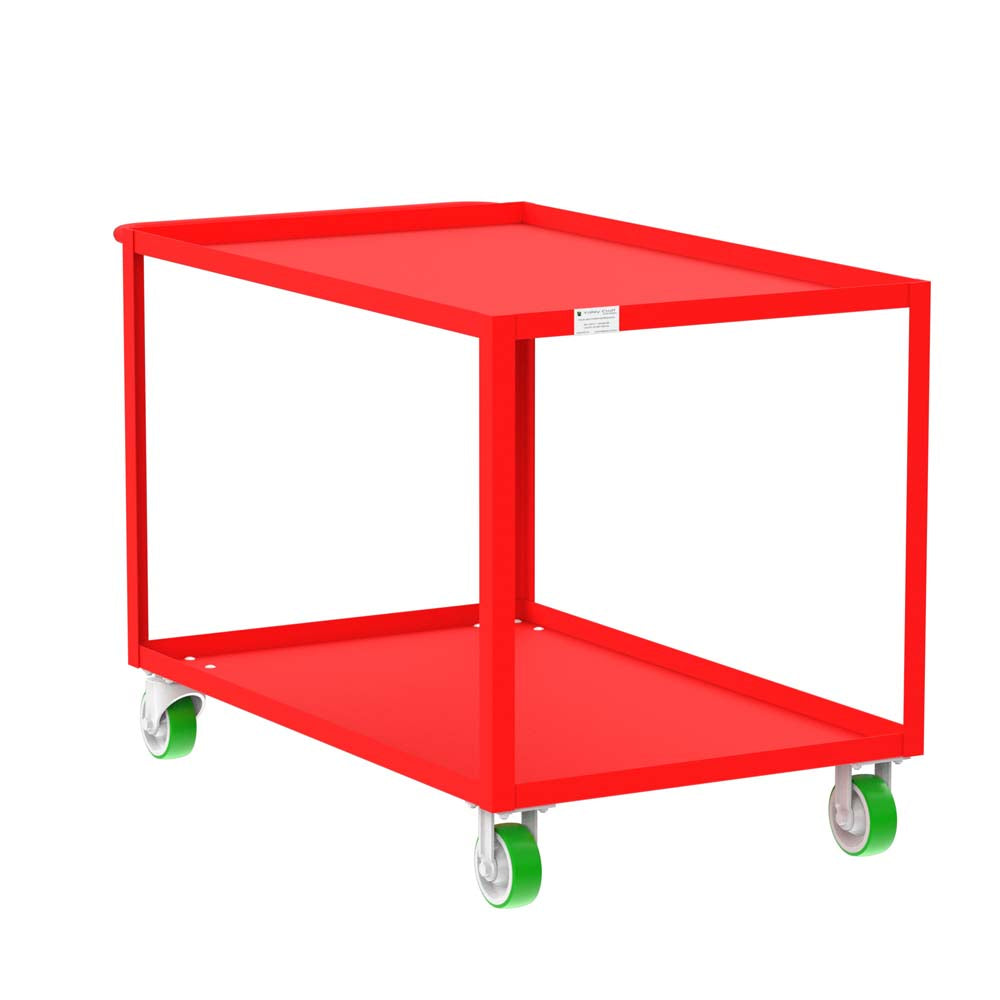 Valley Craft 2-Shelf 12 Gauge Utility Carts - F89182RDPY