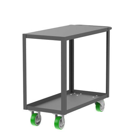 Valley Craft 2-Shelf 12 Gauge Utility Carts - F89183GYPY