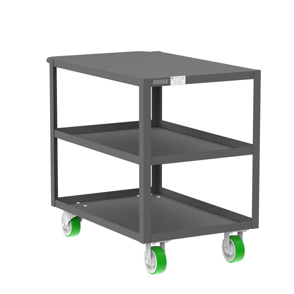 Valley Craft 3-Shelf 12 Gauge Utility Carts - F89220GYPY