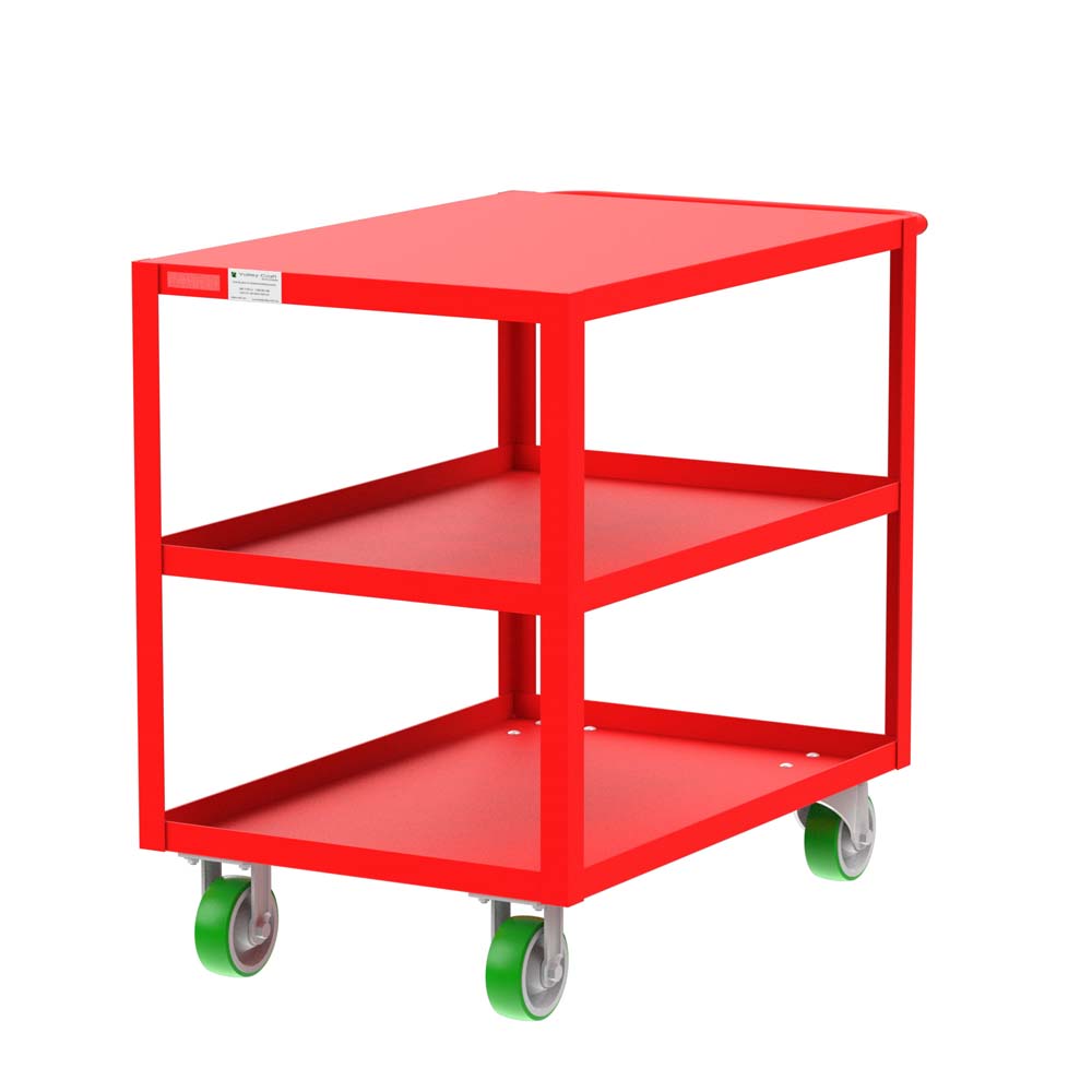 Valley Craft 3-Shelf 12 Gauge Utility Carts - F89220RDPY