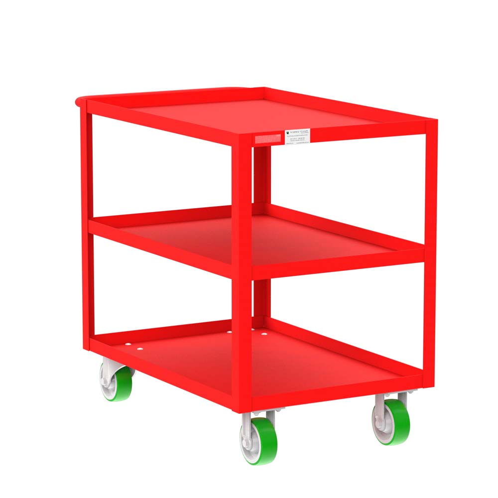 Valley Craft 3-Shelf 12 Gauge Utility Carts - F89222RDPY