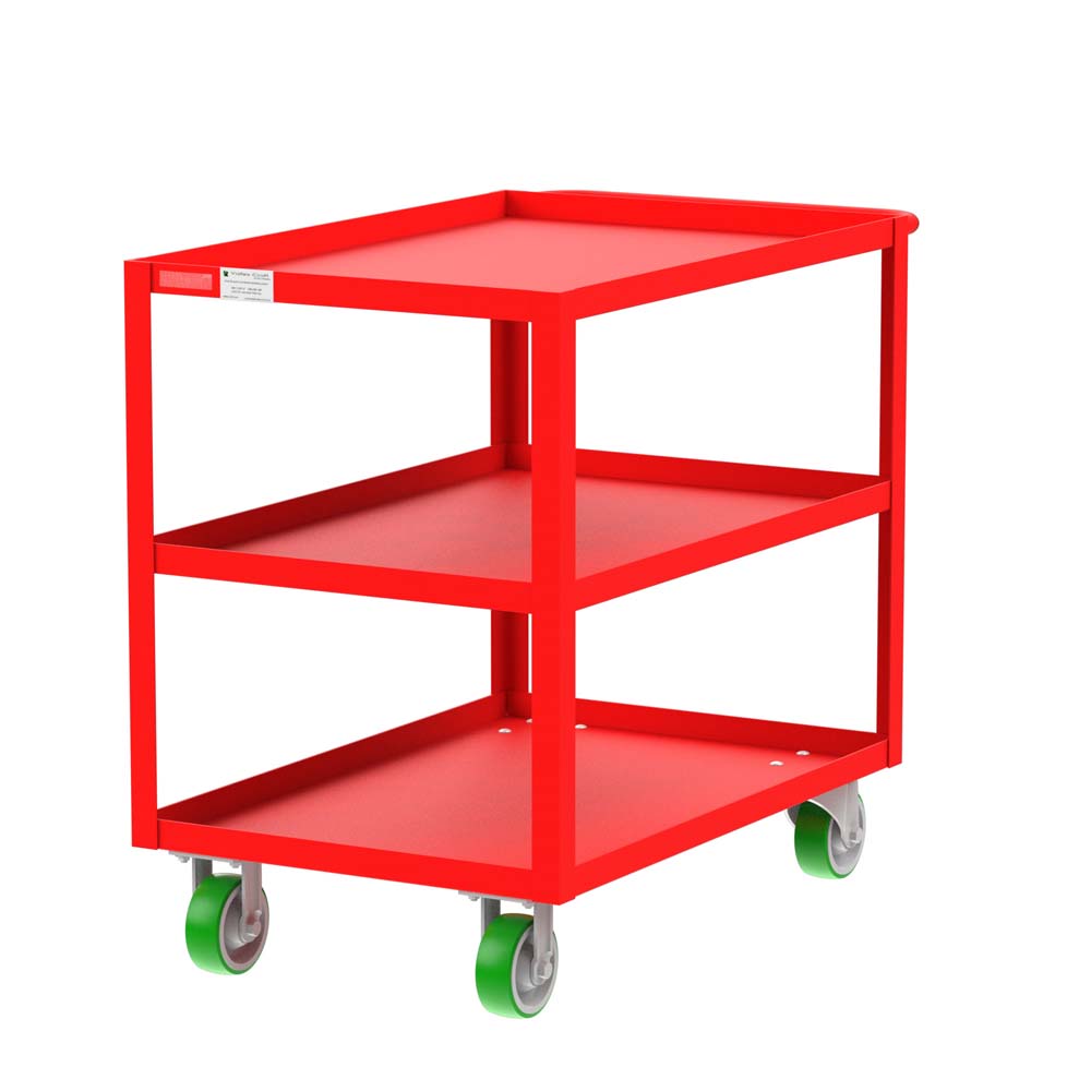 Valley Craft 3-Shelf 12 Gauge Utility Carts - F89222RDPY