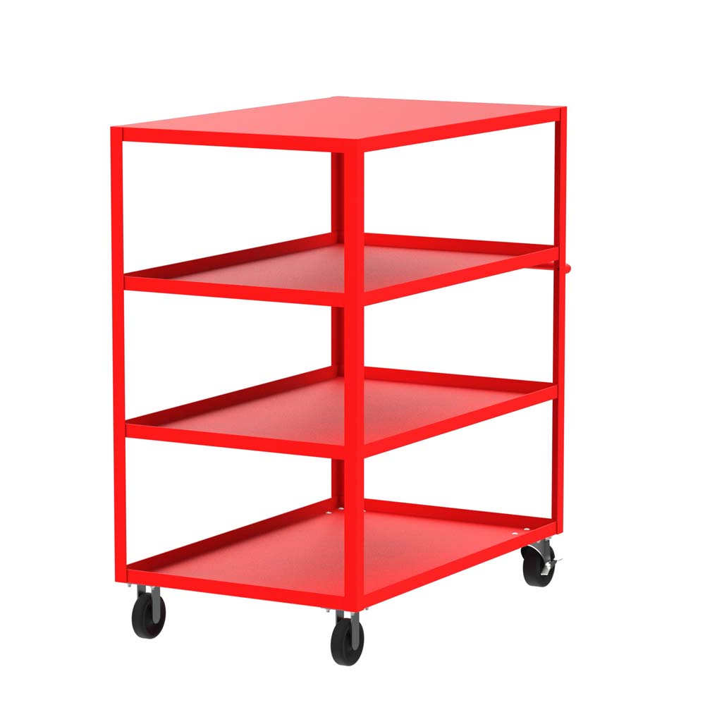 Valley Craft 4-Shelf 12 Gauge Utility Carts - F89246RDPH