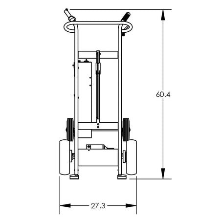 Valley Craft Powered Drum Hand Trucks - F89484F