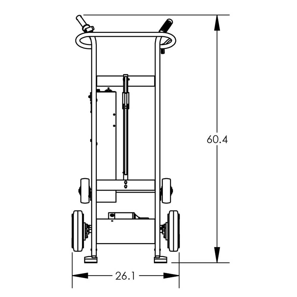 Valley Craft Powered Drum Hand Trucks - F89503C