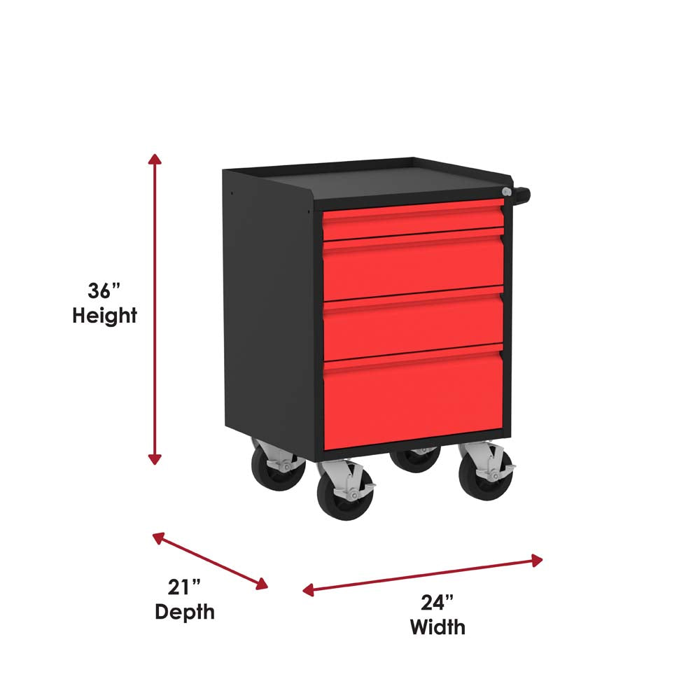 Valley Craft Deluxe Mobile Workbenches - F89606RB