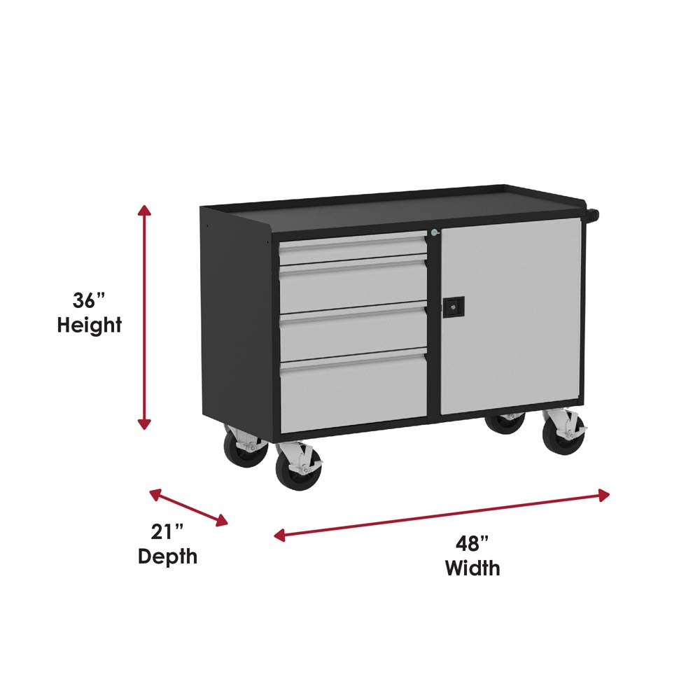 Valley Craft Deluxe Mobile Workbenches - F89613BS