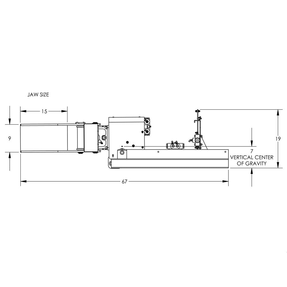 Valley Craft Powered Drum Forklift Attachments - F89700