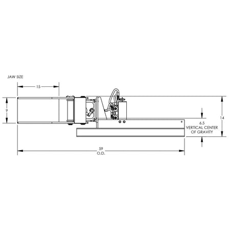 Valley Craft Powered Drum Forklift Attachments - F89704