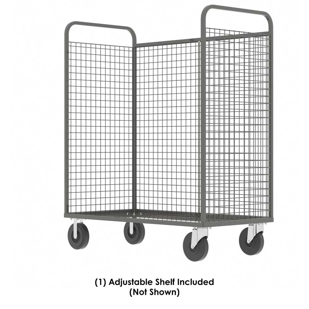 Valley Craft Stock Picking Cage Carts - F89726VCGY