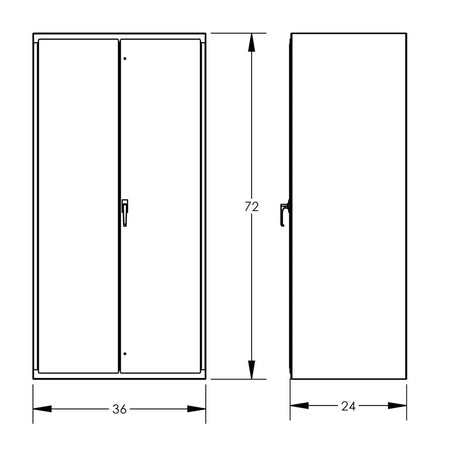 Valley Craft Heavy Duty Shelf Cabinets - F89780A7