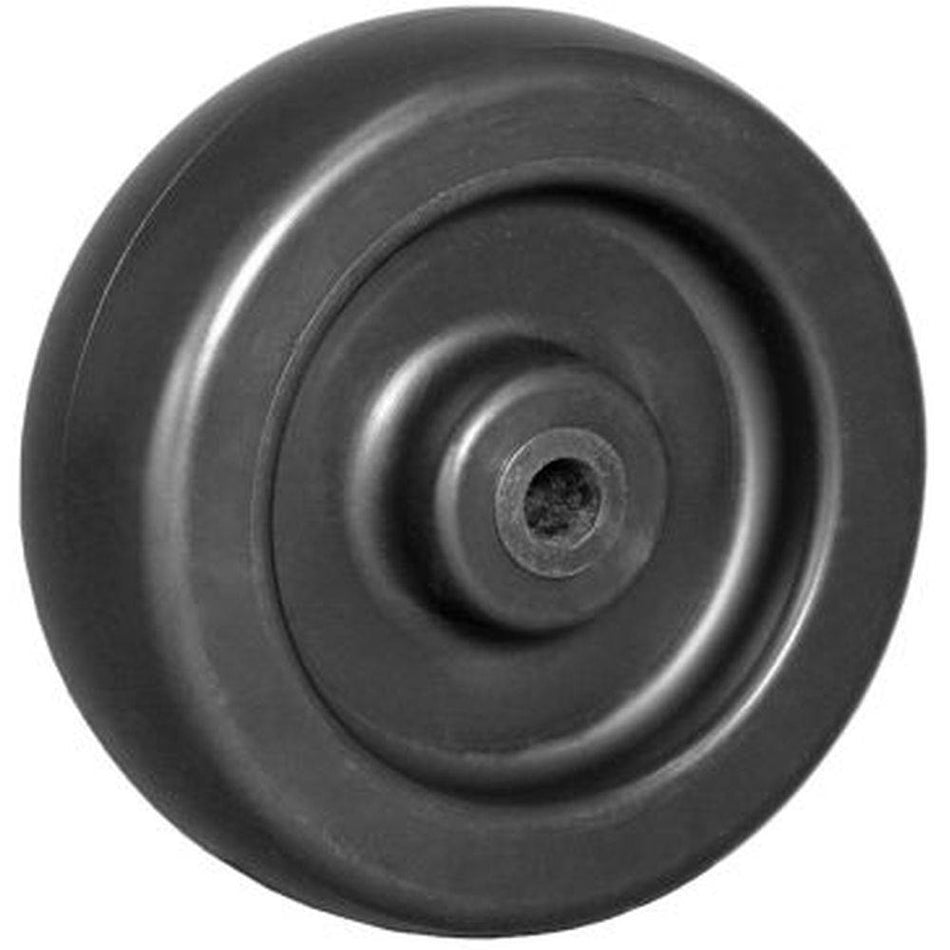 5" x 1-1/4" Heavy-Duty Polyolefin Wheel - 350 lbs. Capacity (4-Pack) - Durable Superior Casters