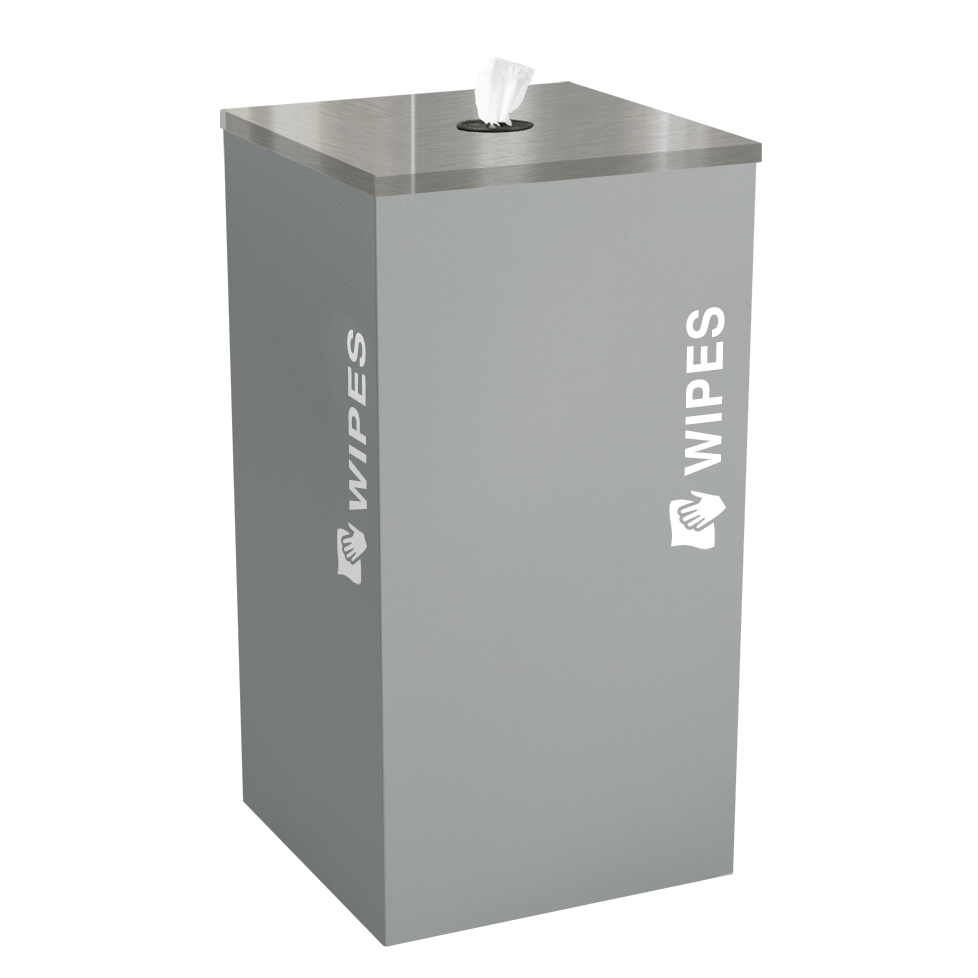 Kaleidoscope Series Square Sanitizing Wipe Dispenser - Ex-Cell Kaiser