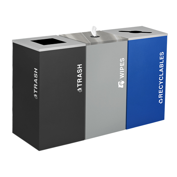 Kaleidoscope Series Square Sanitizing Wipe Dispenser - Ex-Cell Kaiser