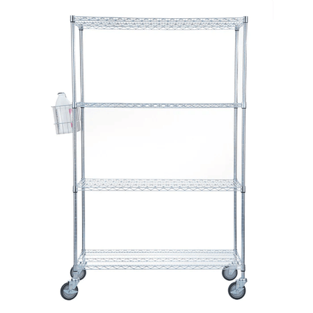 Accessory Basket For Wire Linen Carts & Shelving Units - R&B Wire