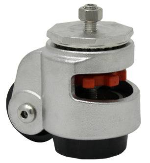 Stainless Steel Leveling Caster Threaded Hollow Kingpin - Durable Superior Casters - product view 2