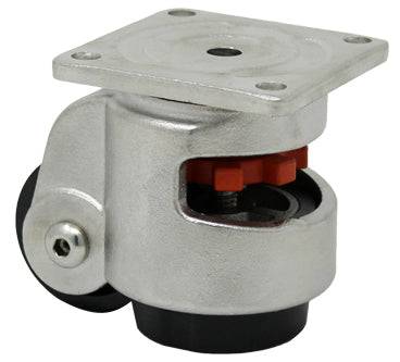Stainless Steel Leveling Plate Caster - Durable Superior Casters - product view 2
