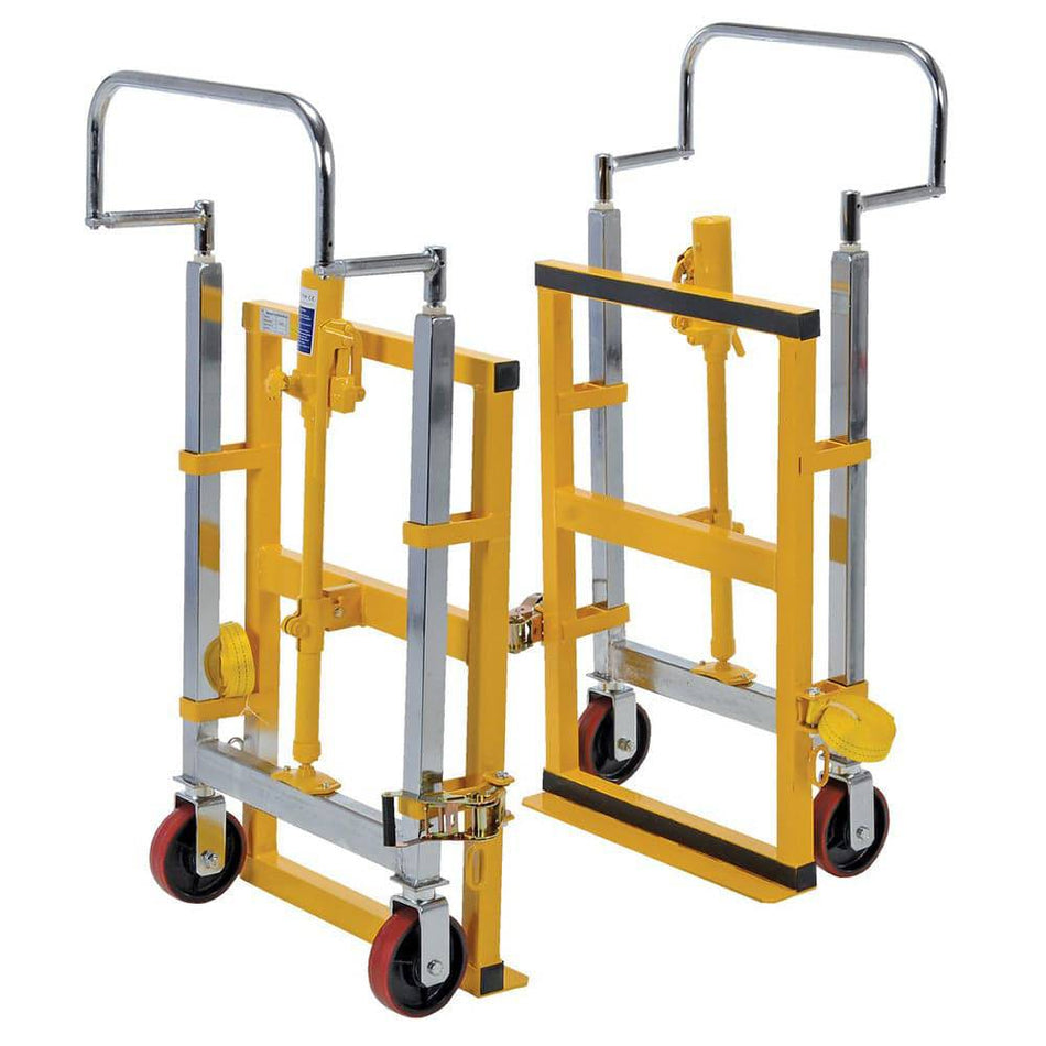 Steel Machinery/Vending Machine Lifts - 15 in x 27 in x 50 in - 4000 Lbs Capacity - Yellow - Vestil