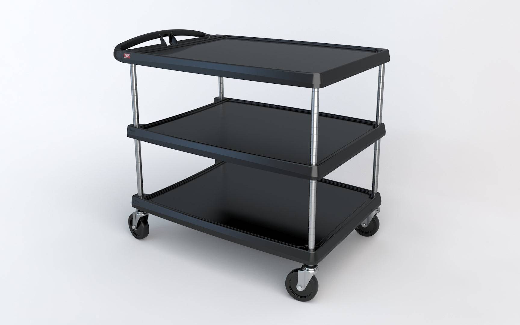 Metro - myCart Series 2- and 3-Shelf Utility Cart - Metro