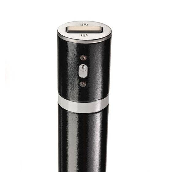 4" Manual Retractable Carbon Steel Bollard - S4 Bollards