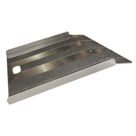 Non Skid Tap Traction Curb Ramp 27"W x 45"L - B&P Manufacturing