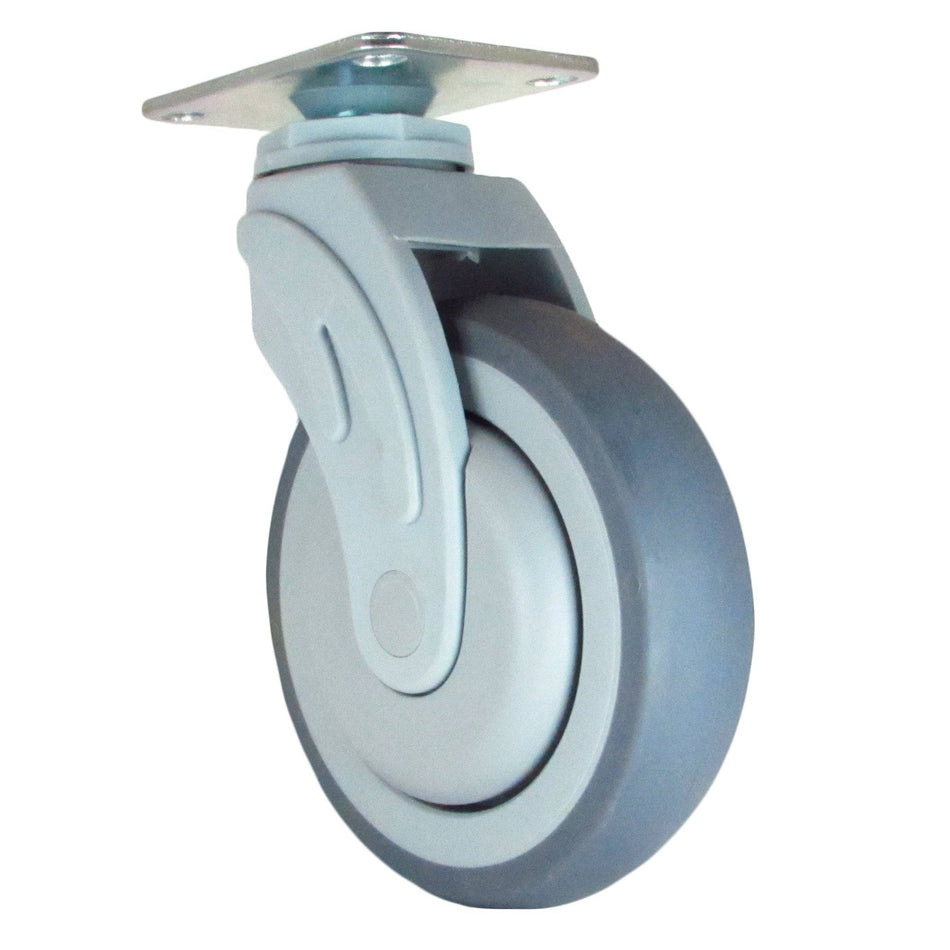 5" x 1-1/4" Polimed Wheel Swivel Caster 300 lbs. Cap - Durable Superior Casters